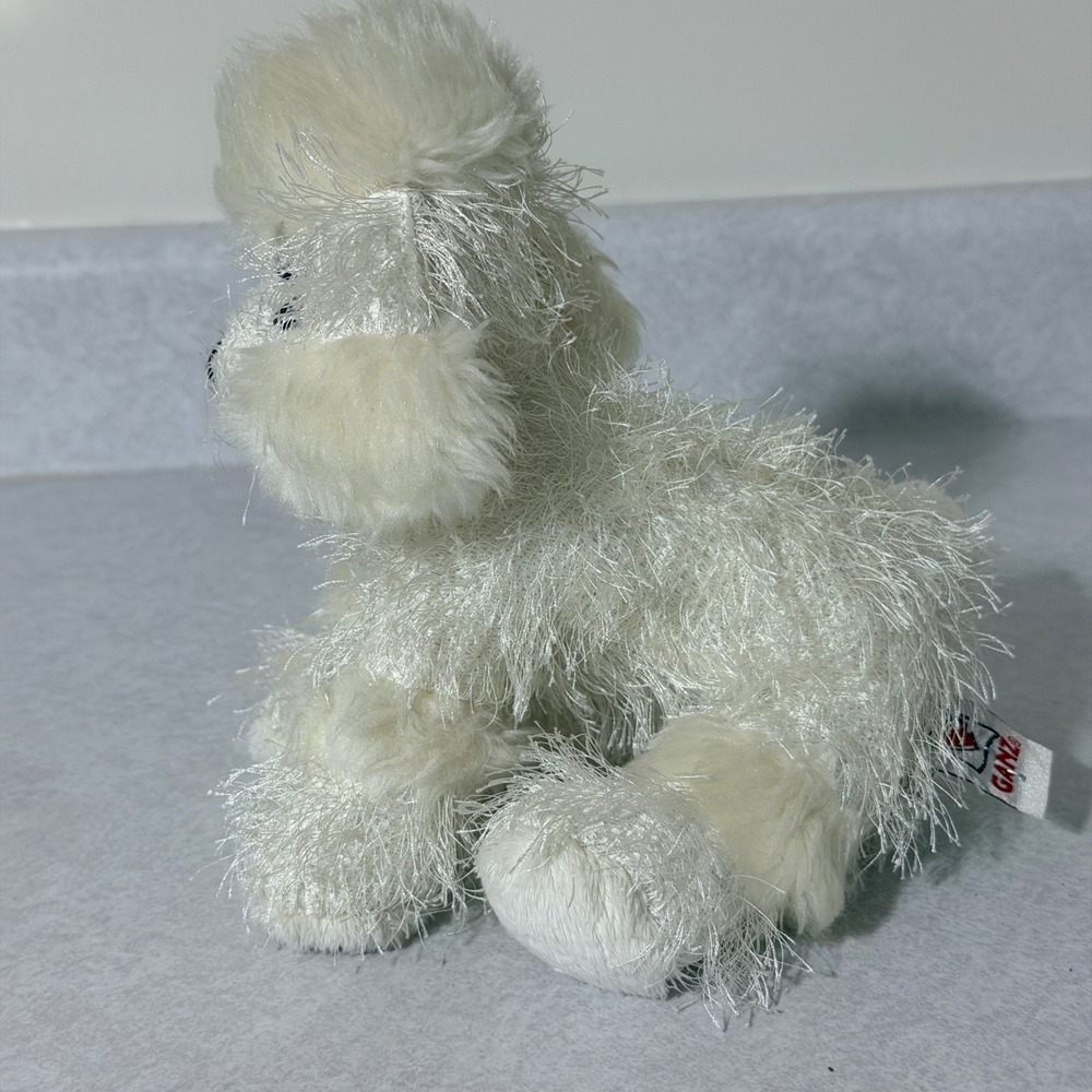 Ganz Webkinz White Poodle Plush Stuffed Animal Toy W Logo HM014 Retired - Picture 2 of 5